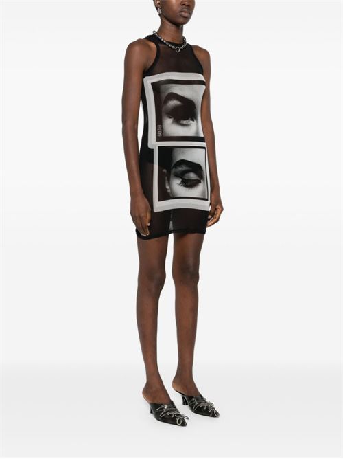 Dress with eyes and lips print JEAN PAUL GAULTIER | 2430FRO250T553000201